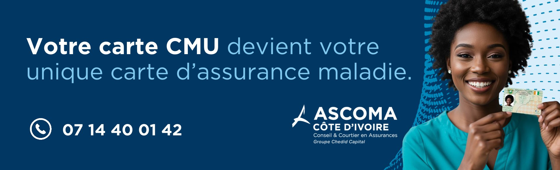 Votre carte CMU devient votre unique carte d'assurance maladie
